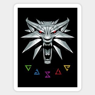 White Wolf Sigil Sticker